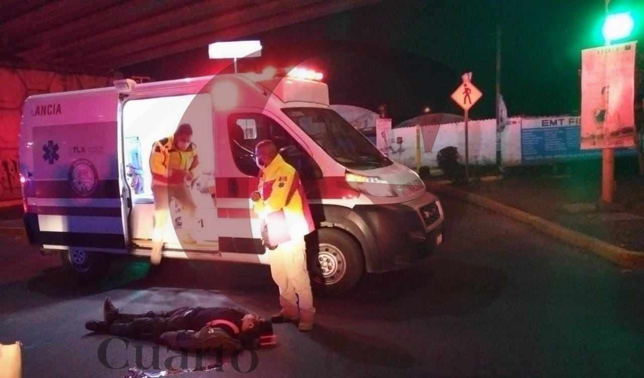 Atropellan a un ciclista en Chiautempan